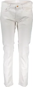 Gant dámské kalhoty Barva: Bílá, Velikost: 28