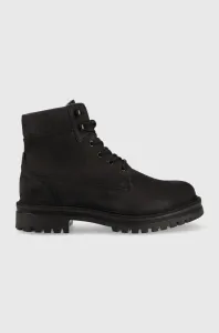 Semišové boty Gant Palrock pánské, černá barva #5624508