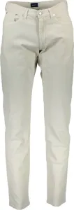 Gant pánské kalhoty Barva: béžová, Velikost: 32 #1148008