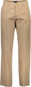 Gant pánské kalhoty Barva: béžová, Velikost: 35 #1147954