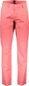 Gant pánské kalhoty Barva: červená, Velikost: 30 #1148821