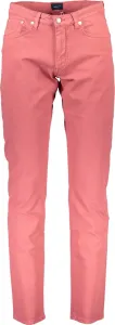 Gant pánské kalhoty Barva: červená, Velikost: 31 #1148021