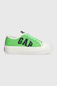 Dětské tenisky GAP zelená barva