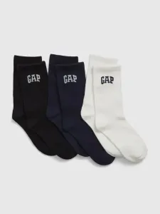 GAP Ponožky 3 páry dětské Černá