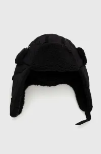 Dětska čepice GAP černá barva, z husté pleteniny #5520026