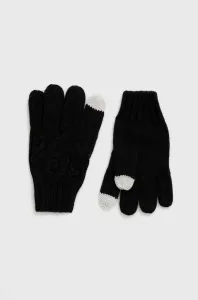 Dětské rukavice GAP černá barva #4070128