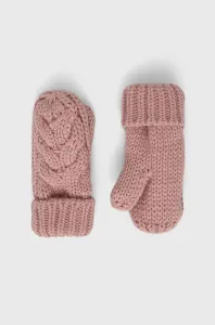 Dětské rukavice GAP růžová barva #5269586