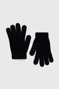 Dětské rukavice GAP černá barva