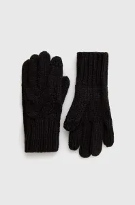 Dětské rukavice GAP černá barva #2831513