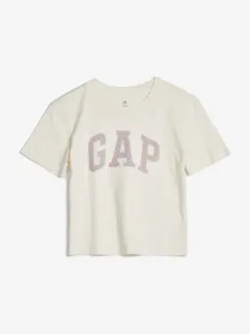 GAP Interactive Logo Triko dětské Bílá
