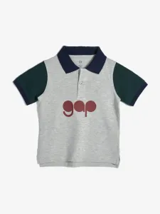 GAP Logo Polo triko dětské Šedá #3301310