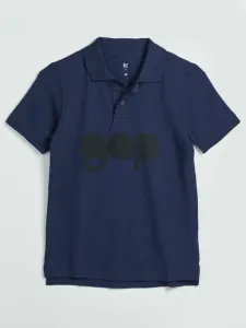 GAP Polo triko dětské Modrá #2847518