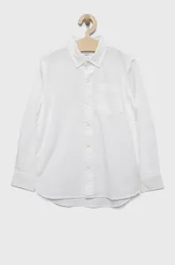 Dětská košile GAP bílá barva