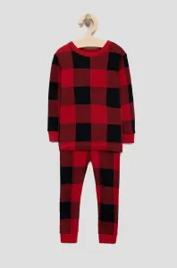Dětské bavlněné pyžamo GAP červená barva #3948222