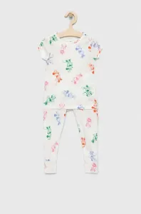 Dětské bavlněné pyžamo GAP x Disney bílá barva #4859172