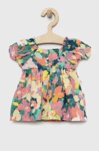 Dětské plátěné šaty GAP mini