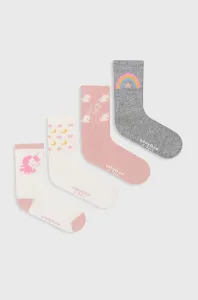 GAP Ponožky 4 páry dětské Růžová #3415957