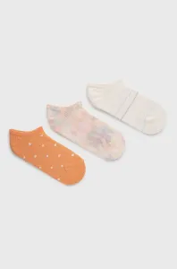 GAP Ponožky 3 páry dětské Bílá Oranžová