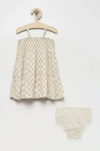 Dívčí šaty GAP béžová barva, mini #2027676