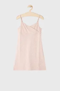 Dívčí šaty GAP růžová barva, midi, jednoduché