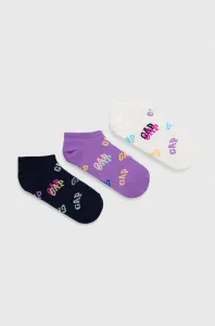GAP Ponožky 3 páry dětské Fialová #3996562