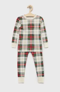 Dětské bavlněné pyžamo GAP béžová barva #2840172
