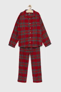 Dětské pyžamo GAP červená barva #2831483