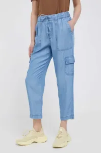Kalhoty GAP dámské, jednoduché, high waist