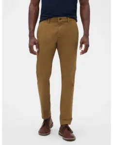 Kalhoty essential khaki skinny fit GapFlex #4352186
