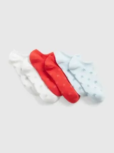 GAP Ponožky 3 páry dětské Červená #2876246