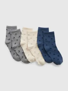 GAP Ponožky 3 páry dětské Modrá #2847628