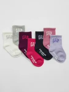 GAP Ponožky 7 párů dětské Bílá #5654218
