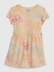 GAP Disney Šaty dětské Béžová #2804064
