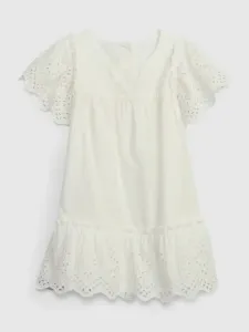 GAP Šaty dětské Bílá #5376301