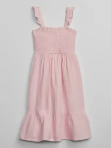GAP Šaty dětské Růžová #3996552