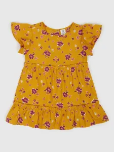 GAP Šaty dětské Žlutá #2802401