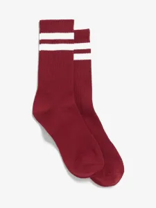 GAP New Athletic Quarter Ponožky Červená