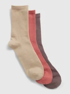 GAP Ponožky 3 páry Béžová
