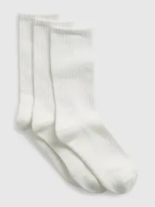 GAP Ponožky 3 páry Bílá #5170721