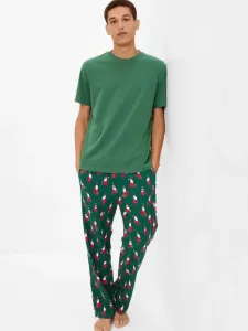 GAP Pyžamové kalhoty Zelená #2823521