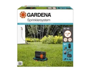 Gardena Sprinklersystem 08221-20 Kompletní sada se čtyřplošným zadešťovačem OS 140