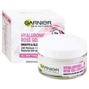 Garnier Pleťová péče pro rozjasnění pleti Skin Naturals (Hyaluronic Rose Gel-Cream) 50 ml