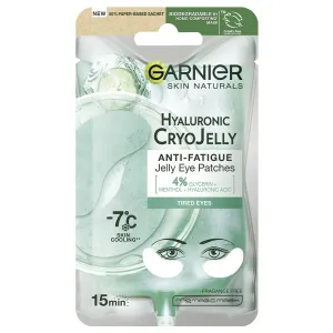 Garnier Oční textilní maska s chladivým efektem -7 °C Hyaluronic Cryo Jelly (Jelly Eye Patches) 5 g