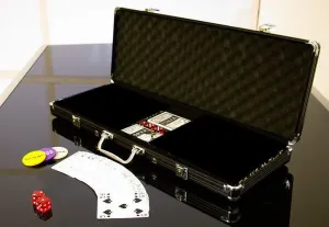 Garthen 503 Hliníkový kufr na 500 ks žetonů s příslušenstvím