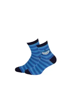 Gatta Cottoline vzorované G34.N01 6-11 let Chlapecké ponožky, 27-29, černá #3851369