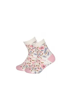 Gatta Cottoline vzorované G44.01N 11-15 let Dívčí ponožky, 36-38, pink
