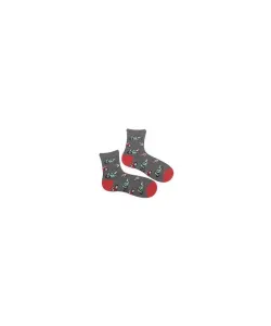 Gatta Cottoline vzorované G44.N01 11-15 let Chlapecké ponožky, 33-35, černá