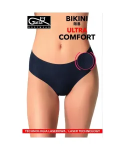 Gatta 41003 Bikini RIB Ultra Comfort  Kalhotky, M, černá #2312661