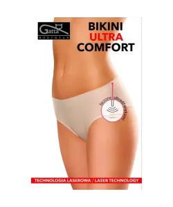 Gatta 41591 Bikini Ultra Comfort dámské kalhotky, M, beige/odc.beżowego