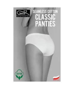 Gatta Seamless Cotton Classic 41635 dámské kalhotky, M, black/černá #3426037
